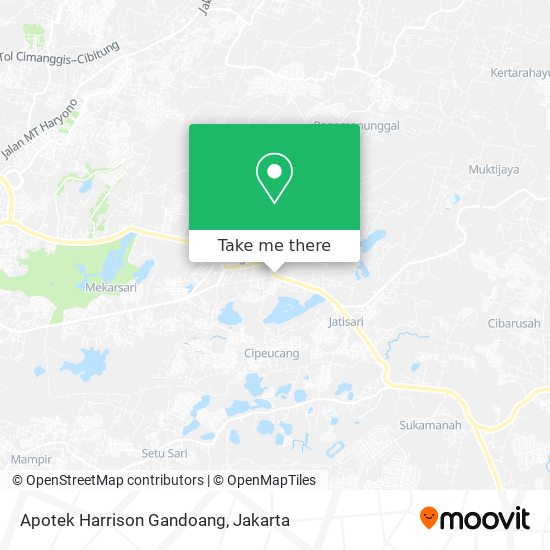 Apotek Harrison Gandoang map