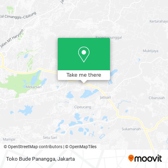 Toko Bude Panangga map