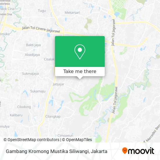 Gambang Kromong Mustika Siliwangi map