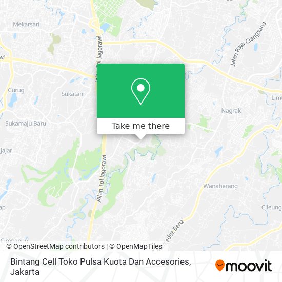 Bintang Cell Toko Pulsa Kuota Dan Accesories map