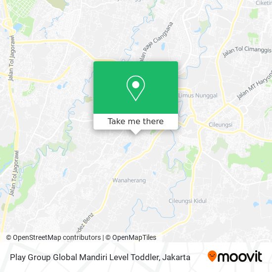 Play Group Global Mandiri Level Toddler map