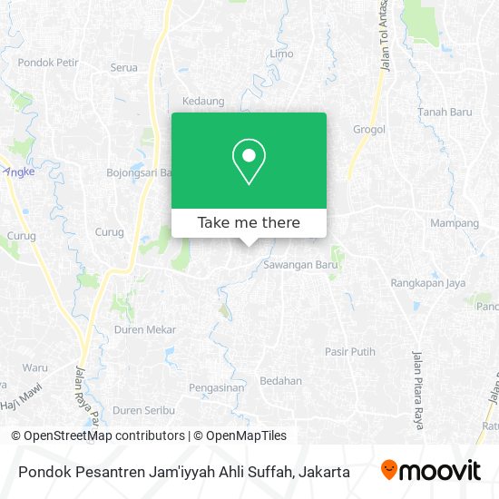 Pondok Pesantren Jam'iyyah Ahli Suffah map