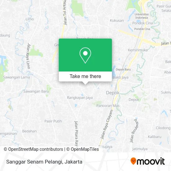Sanggar Senam Pelangi map