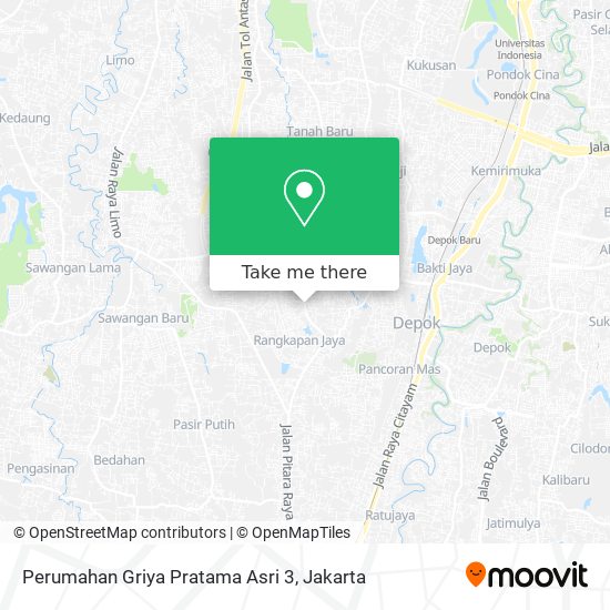 Perumahan Griya Pratama Asri 3 map