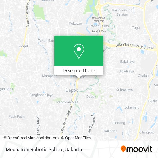 Mechatron Robotic School map