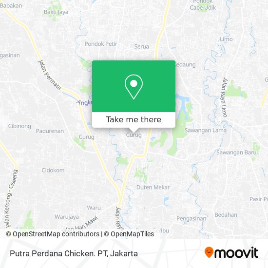 Putra Perdana Chicken. PT map