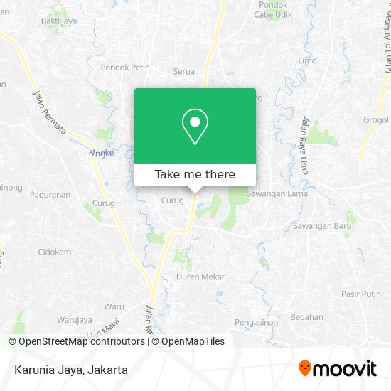 Karunia Jaya map