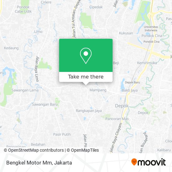 Bengkel Motor Mm map