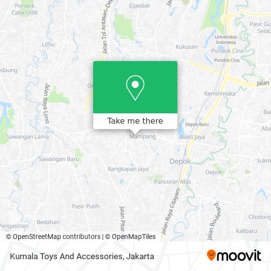 Kumala Toys And Accessories map