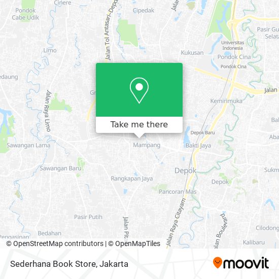 Sederhana Book Store map