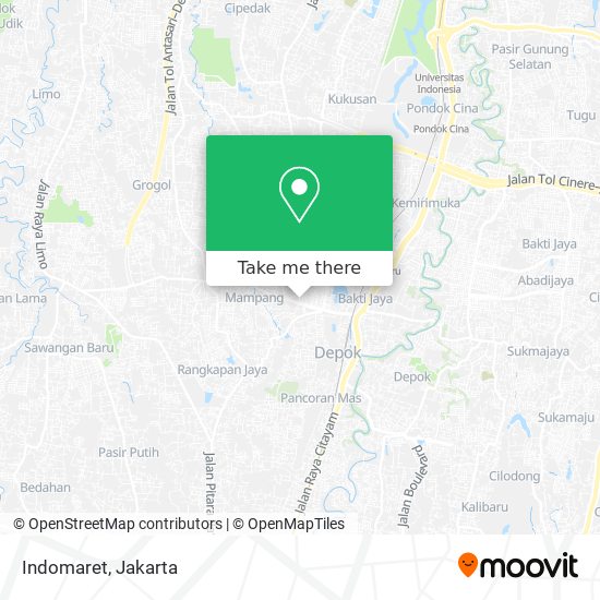 Indomaret map