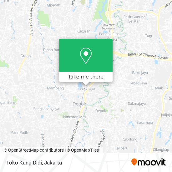 Toko Kang Didi map