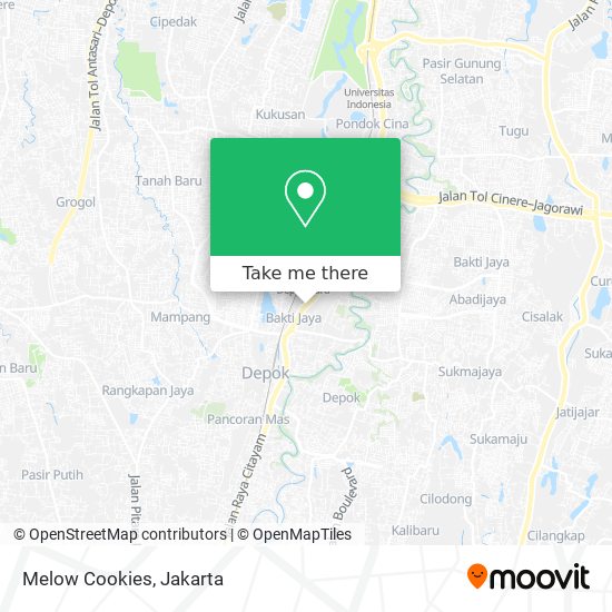 Melow Cookies map