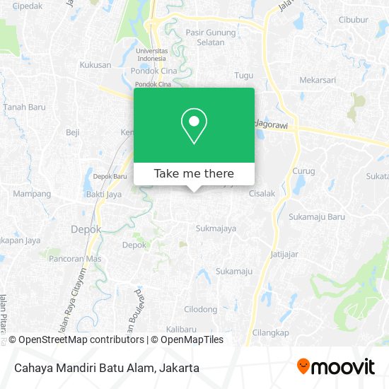 Cahaya Mandiri Batu Alam map