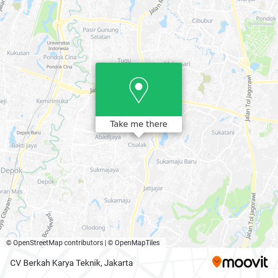 CV Berkah Karya Teknik map