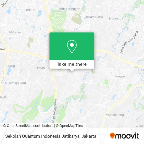Sekolah Quantum Indonesia Jatikarya map