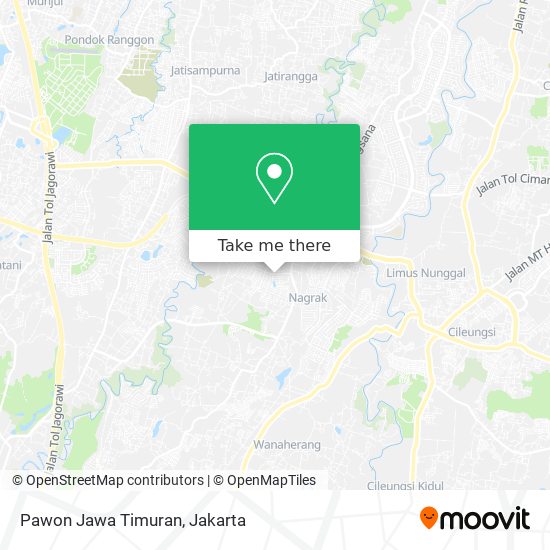 Pawon Jawa Timuran map