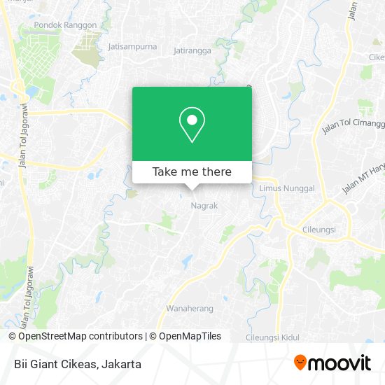 Bii Giant Cikeas map