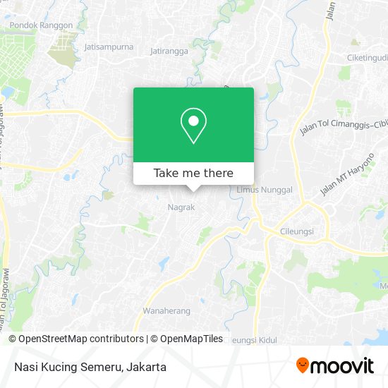 Nasi Kucing Semeru map