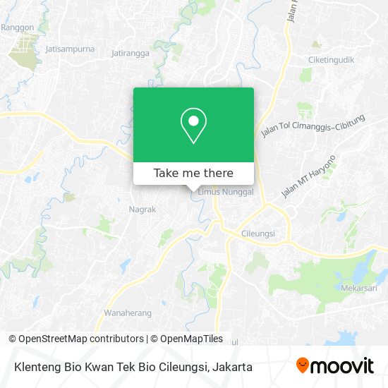 Klenteng Bio Kwan Tek Bio Cileungsi map