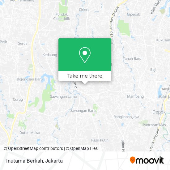 Inutama Berkah map