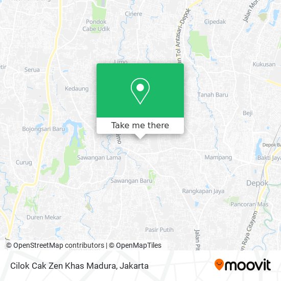 Cilok Cak Zen Khas Madura map