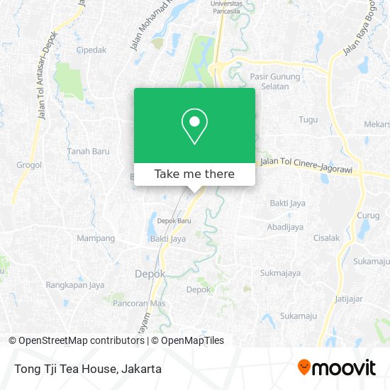 Tong Tji Tea House map