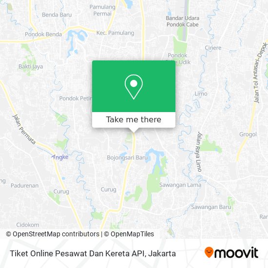 Tiket Online Pesawat Dan Kereta API map