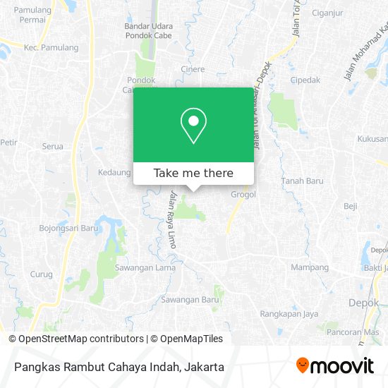 Pangkas Rambut Cahaya Indah map