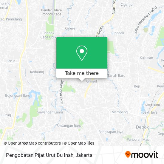 Pengobatan Pijat Urut Bu Inah map