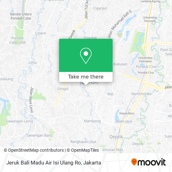 Jeruk Bali Madu Air Isi Ulang Ro map