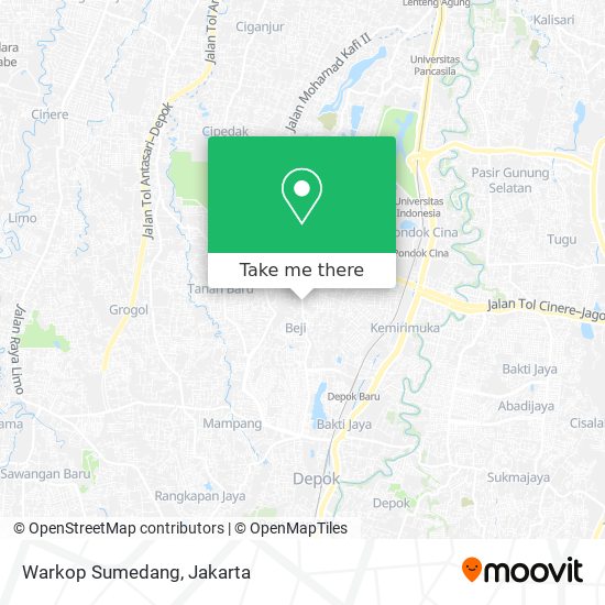 Warkop Sumedang map