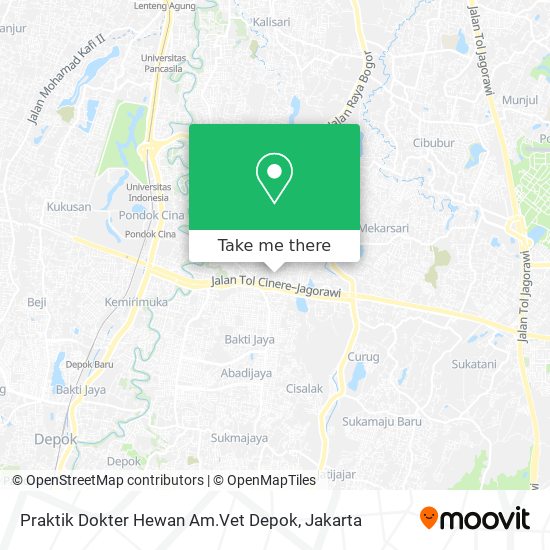 Praktik Dokter Hewan Am.Vet Depok map
