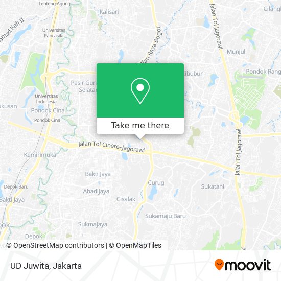 UD Juwita map