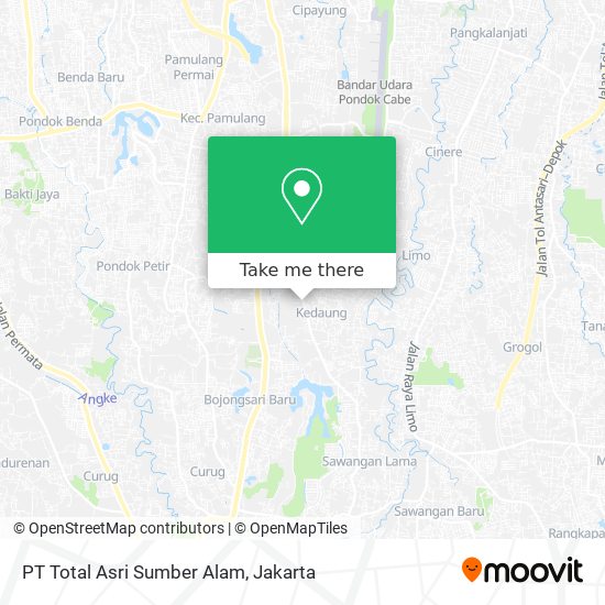 PT Total Asri Sumber Alam map