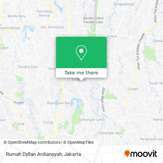 Rumah Dyllan Ardiansyah map