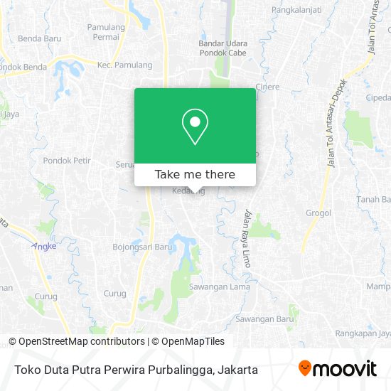 Toko Duta Putra Perwira Purbalingga map