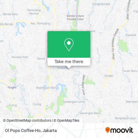 Ol Pops Coffee-Ho map