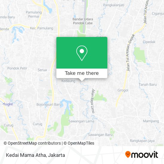 Kedai Mama Atha map