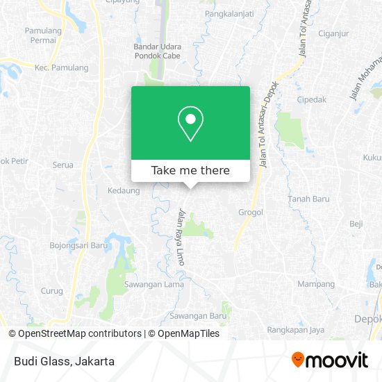 Budi Glass map