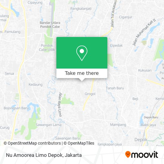 Nu Amoorea Limo Depok map