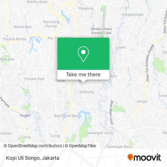 Kopi Uli Songo map