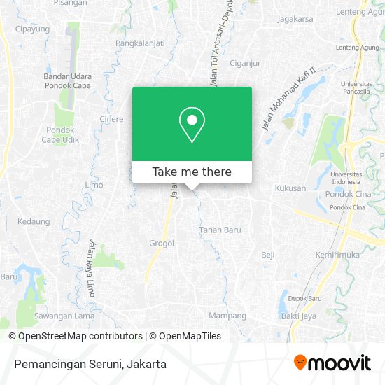 Pemancingan Seruni map