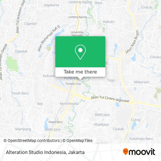 Alteration Studio Indonesia map