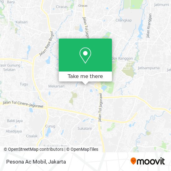 Pesona Ac Mobil map