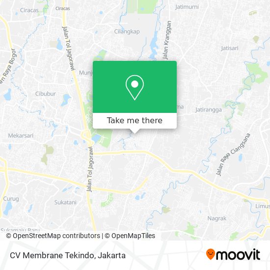 CV Membrane Tekindo map