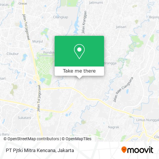 PT Pjtki Mitra Kencana map