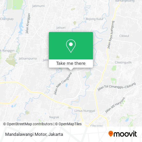 Mandalawangi Motor map
