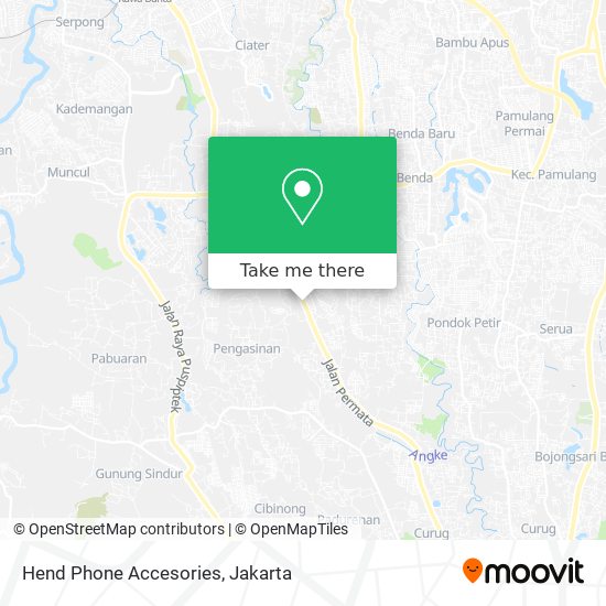 Hend Phone Accesories map