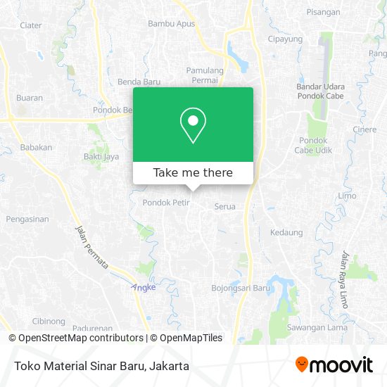 Toko Material Sinar Baru map